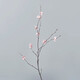 Peach blossom branch, peach blossom, fake peach blossom branch, peach blossom decoration, peach blossom dried flower bouquet, home furnishings, fake simulated peach blossom branch, single dried flower vase, decorative ornaments with vase, simulated flower set, one small peach blossom branch, about 60 cm long