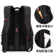 Barang Backpack Men's Backpack Casual Business Travel Large Capacity 15.6-inch Laptop Bag High School College Student Men's and Women's School Bag Standard Edition - Black