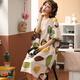
Yimuqi nightgown for women Xia Anxin cotton loose fat mm200Jin [Jin equals 0.5 kg] plus fat plus size pregnant women fat sister cotton pajamas for women f6627 M (recommended 80-100Jin [Jin equals 0.5 kg]