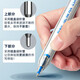 
Hobby GP2691 question brush pen special ST pen press press neutral pen quick dry smooth student use 0.5mm signature water pen high-value ins simple little white pen GP2691 black 6 + 10 black refill