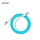 
APESD indoor multimode 10 Gigabit dual core fiber jumper OM3OM4 telecommunications grade LC FC SC ST optical module transceiver connection cable red LC-LC 10 Gigabit multimode dual core OM3 1m