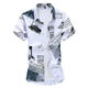 Chang Luzhu Summer New Style Herrenhemd für Männer mit kurzärärmernem Herren-Blumenhemd kurzärmelig schlanker gedruckter kurzärmeliger Hemd Herren-Top 7029 m