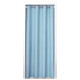 Shengshi Taibao Nordic door curtain without punching and anti-mosquito door curtain partition living room blackout curtain with pole sky blue 150*200cm
