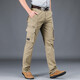 
JEEP SPIRIT Jeep Casual Working Pants Men's Multi-Pocket Straight Loose Pants Trendy Spring and Summer Men's Pants 9923 Thin 9923 Thin Khaki Size 31 2ft 3