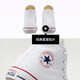 匡威（Converse）官方All Star经典帆布男女高帮休闲运动小白鞋101009 101009/白色 40