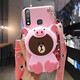 
Afapu is suitable for oppo mobile phone case doll coin wallet avocado violent bear trendy brand cute cartoon internet celebrity model full-pack soft shell anti-fall three-dimensional doll wallet-black shell full-body violent bear + crossbody lanyard oppo A52 exclusive