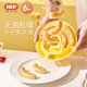 爱咔威（igroway）宝宝辅食模具IKV蒸糕烘焙模具盒婴儿 粉-圆形香肠模具