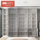 Sophia imitation stone bookcase Teece series whole house customized post-modern study furniture ultra-high door bookshelf desk cabinet open bookshelf low cabinet combination corner home office desk customization earnest money (specific price is based on the plan, please contact customer service for details)