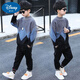 Disney Cardigan Boy Pullover Kinderpullover Boy Pullover New Style Medium und Large Boy Boy plus Velvet verdickt 6 Blau (kein Fleece) 110