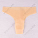 Men's Transparent Latex Underwear Sexy Belt Thong Men's Sexy Underwear Yiyang Pants Bag Flesh Color