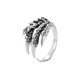 Core luxury dragon claw ring Internet celebrity personalized custom hand jewelry ring men's trendy hip-hop ring trendy men's single ring