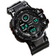 MPPMCK Watch männliche Schüler Koreanische Version Einfacher mechanischer Quarz luminöser wasserdichte INS Trendy weibliche Junior High School Schüler Schwarzer Technologie Sport 695 Blau + Batterie kleiner Schraubendreher