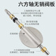 
GoodStar D671F pneumatic 304 stainless steel clamp type butterfly valve tetrafluoro corrosion-resistant acid and alkali resistance chemical switch shut-off valve DN150 304 valve body + tetrafluoro seal + 304 valve plate