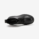 Qianbaidu heighten Martin boots for women in winter new genuine leather fashionable short boots for women shoes with velvet to keep warm black (velvet inside) 37