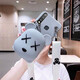 
Afapu is suitable for oppo mobile phone case doll coin wallet avocado violent bear trendy brand cute cartoon internet celebrity model full-pack soft shell anti-fall three-dimensional doll wallet-black shell full-body violent bear + crossbody lanyard oppo A52 exclusive