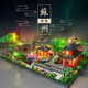 Zhiai Falcon Blocals Blocys Building Chinese Building Adulte Micro-grain Assembly Blocs Blocs Toy Ornaments Modèle Potala Palais 3884 PARTICULES + acrylique +
