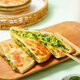 大希地 韭菜鸡蛋馅饼1040g 10片装 手抓饼葱油饼 早餐半成品 烘焙方便菜