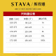 STAVA knitted sweater for young men, fashionable autumn and winter warm sweater for men, Korean style trendy thickened turtleneck bottoming shirt black 2XL