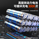 Deyun blower high-power lithium-charged industrial hair dryer snow blower soot blower storm gun electric farm tool DY Ultimate 42V-Blue 3888TV2 electric 1 charge-6 gear