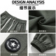 Dingfengbaoluo reine Baumwollhose Herren Frühling und Sommer große vielseitige lose Arbeitskleidung Füße Freizeithosen WH5610 Military Green 2xl