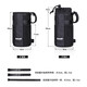Rhinowalk Rhino Walking Cycling Water Bottle Bag Mountain Bike Handlebar Bag Portable Road Bicycle Water Bottle Bag Front Pendant Bag Mobile Phone Bag RK1900B Black Pocket Bag