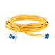 YZJLTX 4/8/12 core 24 core beam-shaped tail fiber SC square head to LC-FC-ST multi-core single-mode cluster fiber optic cable fiber jumper tail cable Custom 4 core single-mode cluster branch jumper 100m