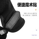 SolarStorm cycling gloves summer outdoor sports gloves men's and women's short half-finger cycling gloves equipment accessories black