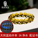 Lv Nong Jewelry Blue Amber Bracelet 3A Grade Water Purified Amber Single Loop Bracelet Birthday Gift for Men and Women Bead Diameter Approximately 8mm Single Loop/Delicate Female Style/Certificate Included