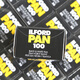 ILFORD PAN series 135 black and white photographic film Pan100 135 film