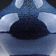 Orgulloso Jingdezhen Cerámica Nuevo jarrón de estilo chino Decoración de oficina Sala de estar Entrada Artesanía Soporte arqueológico Arte Regalo Horno Transformación Ji Blue Glaze Apreciación Jarrón + Base + Certificado