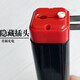 雅格YG-3888 led强光手电筒 充电式户外登山露营家用手电筒高亮大功率 YG-3896-红色