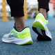 Nike (Nike) Sneakers Chaussures masculines Été Nouveau maillage respirant léger les chaussures occasionnelles absorbant les chocs de choc Da1105-003 DA1105-003 Grey Electronic Green 44