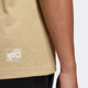 
Adidas NEO short-sleeved T-shirt for men and women's summer couples sportswear loose breathable round neck half-sleeved shirt casual top HC9742 light brown 2XL