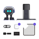 Living.aiemo robot inteligente emocional voz interactiva ai juguetes de escritorio