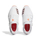 Adidas golf shoes men's ZG23 series new fashion lightweight anti-slip water-splashing BOA comfortable sports shoes GY9716 white/number one black/semi-fluorescent red 46 (UK10.5)