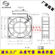 
Huilid manufacturer direct sales 12038 220V DP200A 2123HSL 12CM cabinet solder smoke exhaust cooling fan DP200A