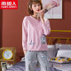 Antarctic pajamas women's cotton casual pullover comfortable pattern long-sleeved home wear women's pajamas smooth sailing L