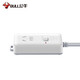 Bull (BULL) high-power 16A socket/air conditioner companion plug-in board/plug/row plug/connector board/drag board 1 position main control switch is 1.8 meters in total length, 10A head GN-104D