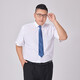 Xichen summer large size short-sleeved shirt men's plus size business casual no-iron loose bamboo fiber stretch formal shirt white 5XL 46 recommended (220-240Jin Jin equals 0.5 kg) Xichen summer large size short-sleeved shirt men's plus size business casual no-iron loose bamboo fiber stretch formal shirt white 5XL 46 recommended (220-240Jin Jin equals 0.5 kg)