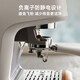 Baicui Italian coffee machine commercial full semi-automatic grinding machine small milk foaming machine dual pump dual furnace PE3899 holiday gift grinding machine + ice making machine set