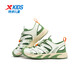 Xtep children's sports and leisure shoes for middle and older children, boys and girls, sandals, summer new Baotou sandals, beach shoes, courtyard green/sail white 38
