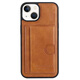 
Ruisipai Applicable to Apple series mobile phone case card bag soft silicone anti-fall frosted anti-fingerprint lens full-pack with card cover integrated card slot insert card male and female light luxury brand advanced card holder integrated black iPhone 13