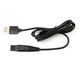 Adaptado al cable de cargador de cortador de cabello chigo ZG-F1138 F668 F838 F938 Tabordante de cuchillo de cerámica de fader eléctrico A ZG-F638 F668 F668 F698 F698