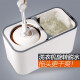 David [same model as Huang Xiaoming] dual-drive rotating mop bucket hand-washable wet and dry mop D91 pole 2 heads