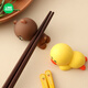 Manchaojia LINEFRIENDS chopstick holder cartoon creative personality household chopstick holder cute public dinner dining silicone small ornaments full series of 4 chopstick holders