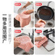 Jepoo dishwashing rags, coral velvet housekeeping cleaning towels, absorb water, are not easy to leave watermarks, are not easy to stain oil, thickened kitchen dishwashing 5 pieces, 25*25cm coral velvet