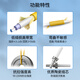 Zhongke Optoelectronics Single-Mode-Faser-Jumper LC-SC Single-Mode Dual Core 10 Meter Duplex Optical Cable Pigtail UPC Telecom Grad 9/125 Faserkabel ZK-LC-SC/OS2-SS10