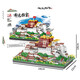 Pinzhixing -Bausteine (PZX) Gelb Kranturm kleine Partikelbaugruppe 1. Juni Schenkel High schwierige Gebäude Serie Erwachsene chinesische Bausteine Spielzeug Potala Palace 3884 Partikel + Beleuchtung + Werkzeuge