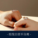 MZMZ platinum couple rings and blue silk ring pt950 engagement wedding birthday anniversary gift for girlfriend light luxury model-wanqingsi matching ring