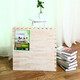 Zhengba splicing carpet suede foam puzzle carpet non-slip thickened living room foyer children's bedroom bedside splicing carpet tatami wood grain mat-white wood grain 30*30cm